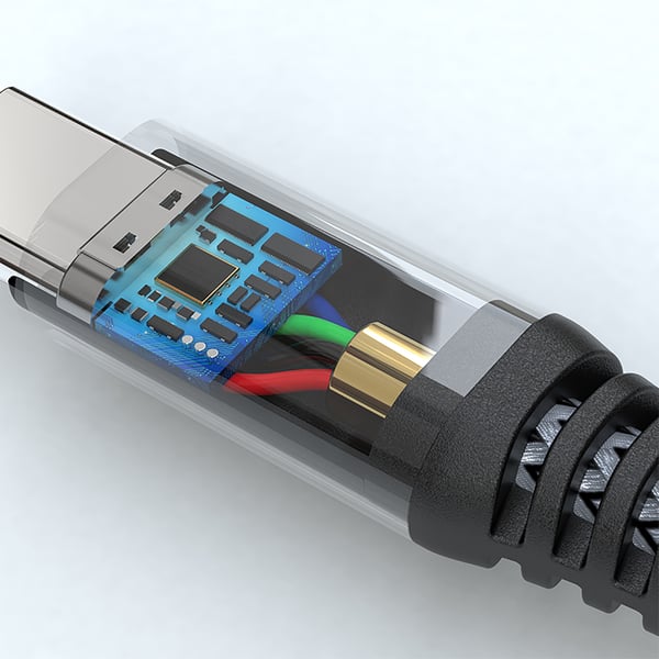 Pikkukuva 4 / 7: 4smarts 456267 USB-kaapeli 3 m USB C 0,48 Gbit/s 100 W Musta
