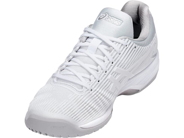ASICS Solution Speed FF Tennis Naaras Hopea, Valkoinen