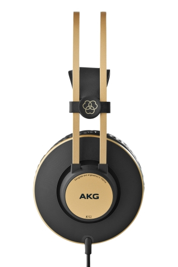 Miniatyrbild 4 av 6: AKG K92 Hörlurar Kabel Huvudband Scen/studio Svart, Guld