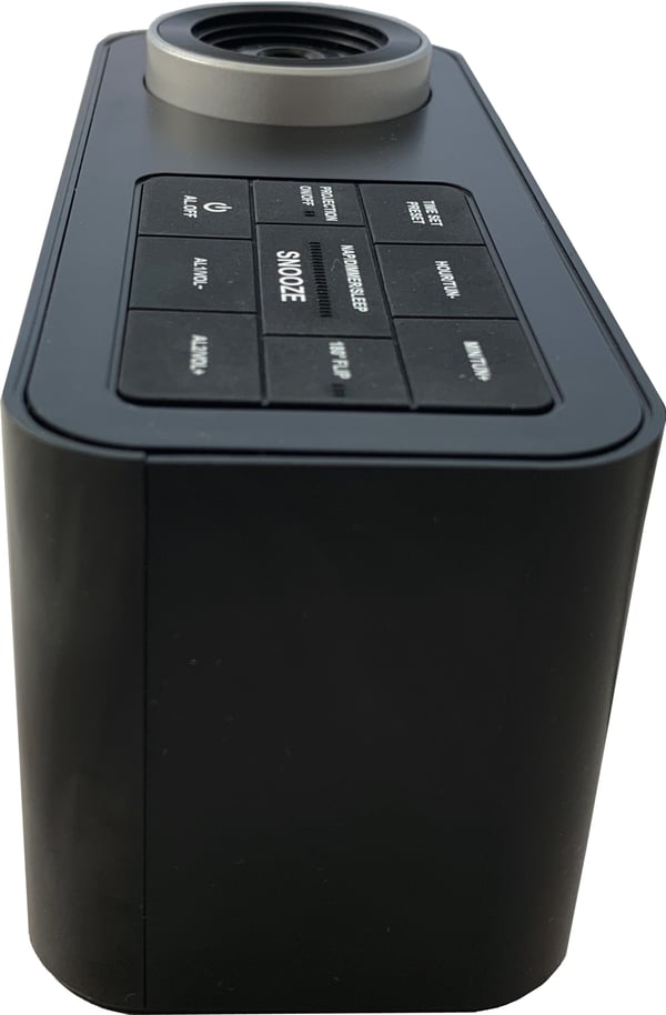 TechniSat DIGICLOCK 3 Digital väckarklocka Svart