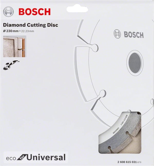 Pikkukuva 2 / 2: Bosch 2 608 615 031 timanttiterä 23 cm