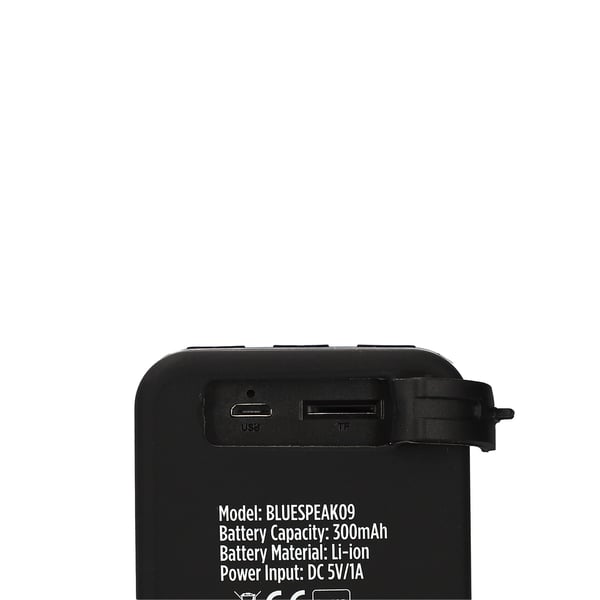 Miniatyrbillede 3 af 11: Ksix BLUESPEAK09 Bærbare højttalere og festhøjttalere Bærbar stereohøjttaler Sort 5 W