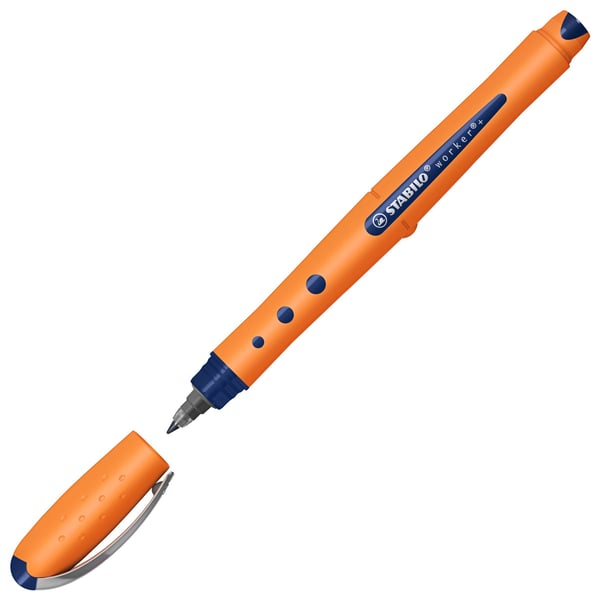 STABILO worker+ medium Stiftpenna Blå 1 styck