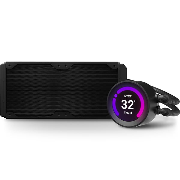 Miniatyrbillede 3 af 6: NZXT RL-KRZ53-01 Computerkølesystem Processor Alt-i-en væskekøler 12 cm Sort