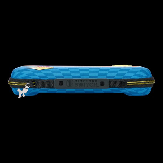 PowerA NSCS0131-01 transportabel spillekonsol etui Cover Nintendo Filt, Gummi Blå