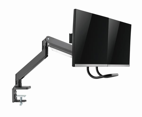 Miniatyrbillede 13 af 19: Gembird MA-DA2-04 skærmbeslag og -stativer 81,3 cm (32") Skrivebord Sort