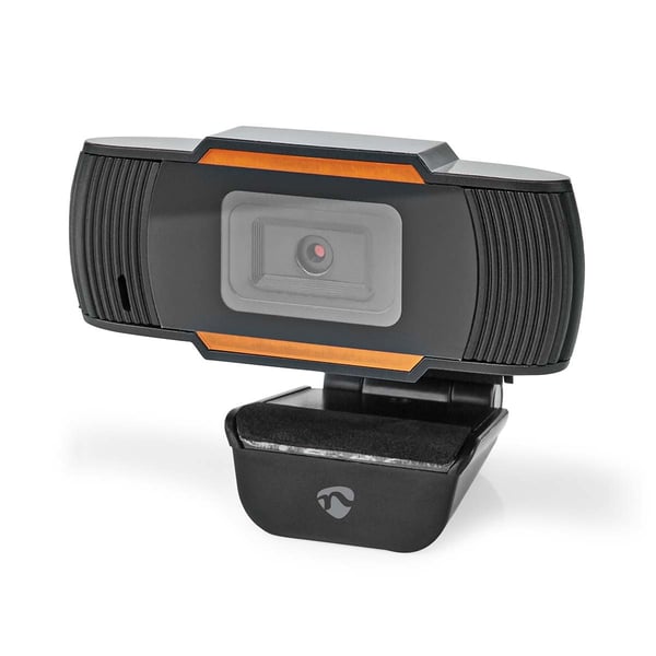 Nedis WCAM100BK verkkokamera 2 MP 1920 x 1080 pikseliä USB 2.0 Musta