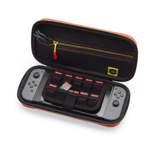 Pikkukuva 7 / 11: PowerA NSCS0306-01 kannettavan pelikonsolin suojakotelo Suojus Nintendo Huopa, Kumi Monivärinen