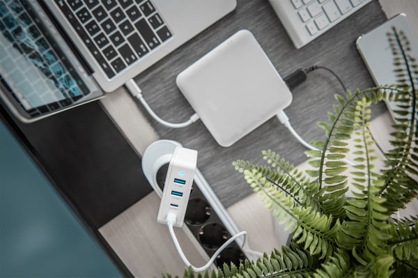 Miniatyrbillede 8 af 8: Digitus DA-10197 oplader til mobil enhed Laptop Hvid Vekselstrøm Indendørs