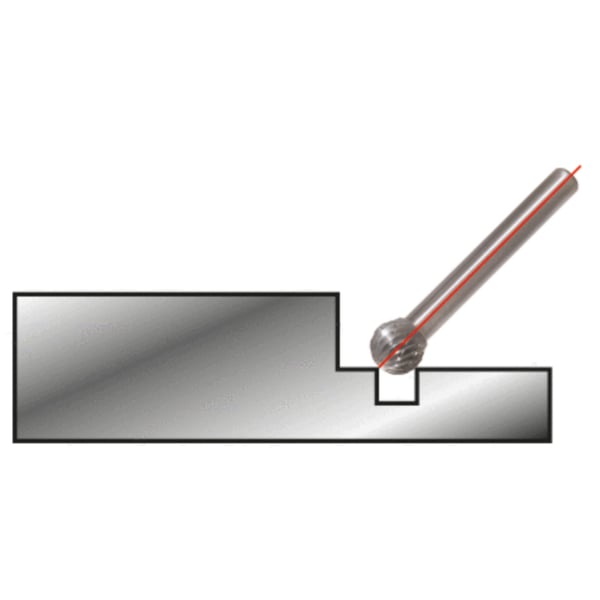 Miniatyrbillede 2 af 2: KS Tools 515.3281 roterende grat 1 stk