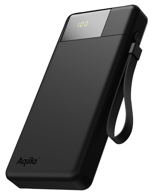 Miniatyrbillede 3 af 6: Aqiila Powerbird B20 Lithium polymer (LiPo) 20000 mAh Sort