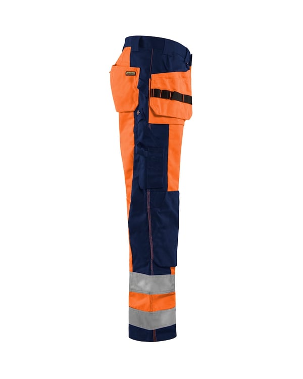 Miniatyrbillede 4 af 5: Blakläder 153318605389 Bukser Marineblå, Orange