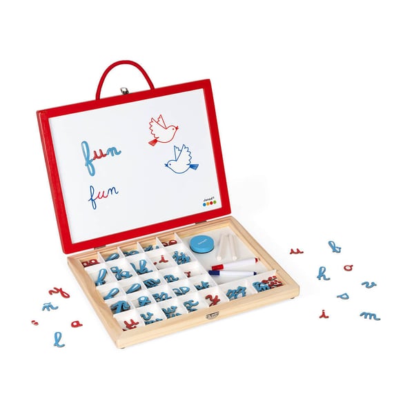 Miniatyrbild 1 av 10: JANOD Essentiel - 4-in-1 Wooden Cursive Letters Kit