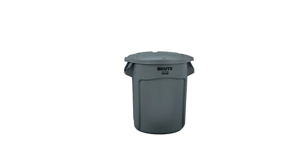 Miniatyrbillede 3 af 4: Rubbermaid FG261960GRAY låg til affaldsbeholder Grå