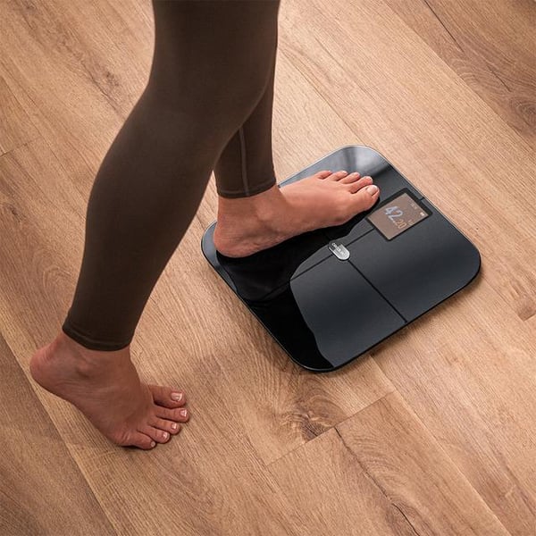 Miniatyrbillede 2 af 8: Cecotec Surface Precision HealthySmart Firkant Sort Elektronisk personlig vægt