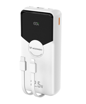 Miniatyrbillede 1 af 6: Wozinsky WFC-15W Lithium polymer (LiPo) 20000 mAh Hvid