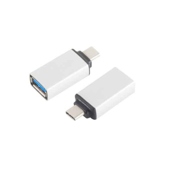 S/CONN maximum connectivity 14-05015 kabel kønsskifter USB 3.1 C USB 3.0 A Sølv