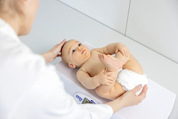 Miniatyrbillede 5 af 5: KERN & SOHN Babywaage babyvægt Hvid