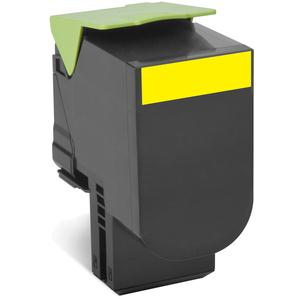 Lexmark 80C2HYE värikasetti 1 kpl Alkuperäinen Keltainen