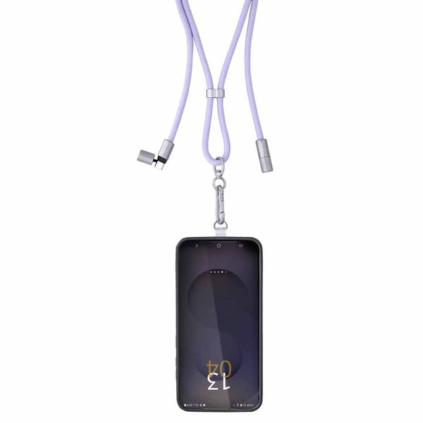 Miniatyrbild 10 av 11: Intenso Handykette als Lade- + Datenkabel USB-C bis 1,65m lila USB-kablar USB C