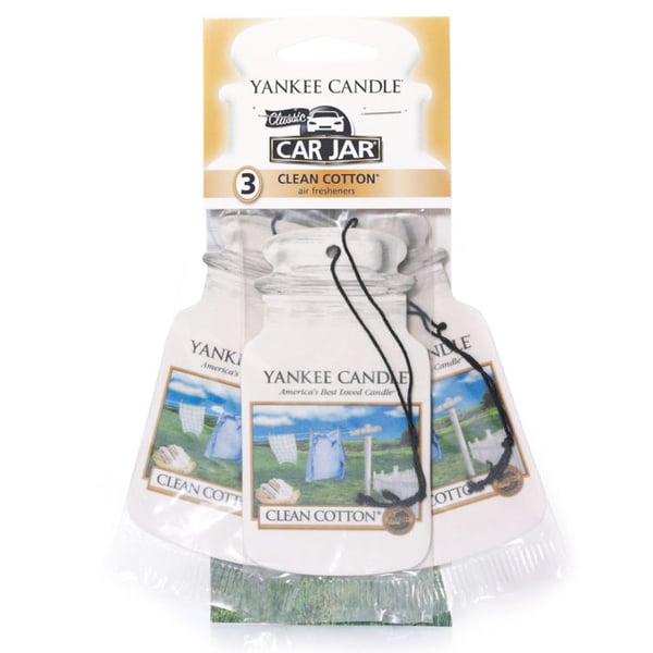 Yankee Candle Clean Cotton Bonus Pack Roikkuva ilmanraikastin