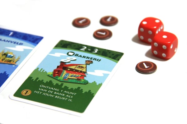 Pikkukuva 12 / 13: White Goblin Games Machi Koro Lautapeli Liiketaloussimulaatio