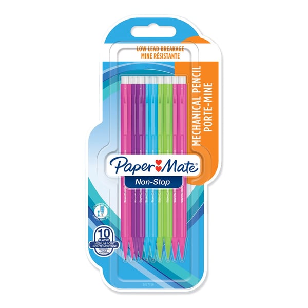 Papermate Non-Stop stiftpennor 0,7 mm HB 12 styck