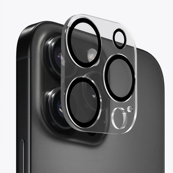 Miniatyrbillede 8 af 8: Mobile Origin FRL-LGFC-I16PRO-CLR Skærm og -bagsidebeskytter til mobiltelefon Beskyttelse af kameralinsen Apple 1 stk