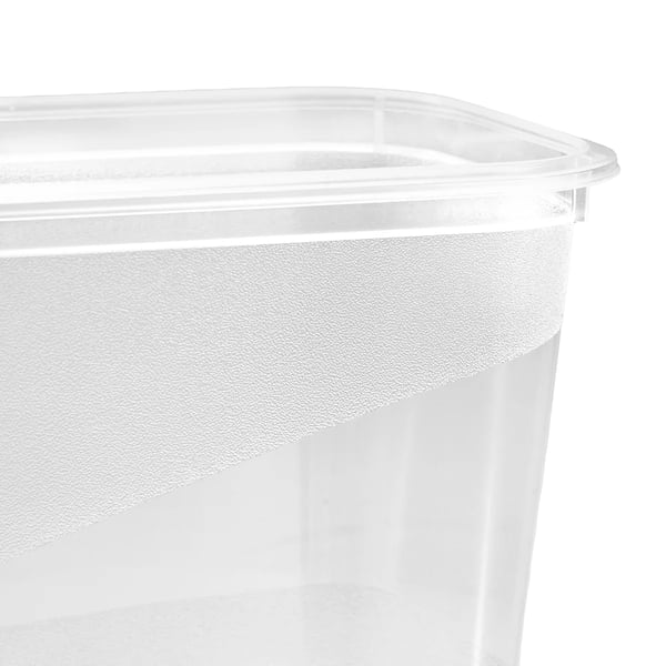 Pikkukuva 5 / 7: keeeper Fredo Suorakulmainen Säilö 1 L Musta, Läpinäkyvä 3 kpl