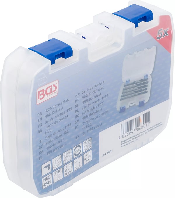 BGS technic HSS Drill Set