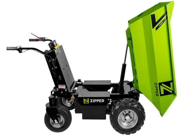 Zipper ZI-ED500 havevogn & trillebør Motoriseret trillebør
