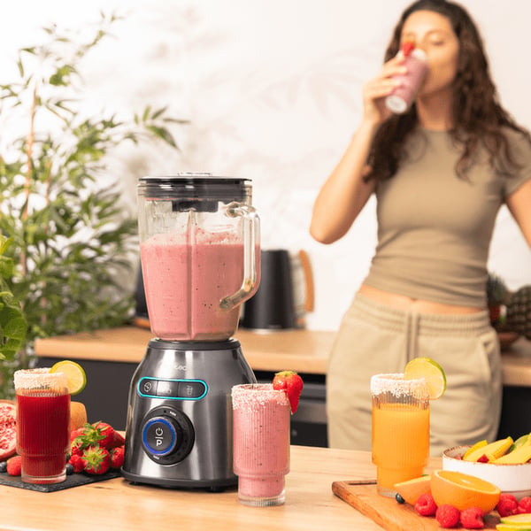 Miniatyrbillede 7 af 8: Cecotec 04393 blender 1,8 L Bordplade blender 2200 W Sort, Rustfrit stål
