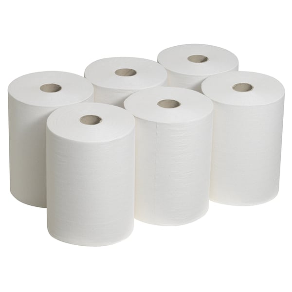 SCOTT 6657 pappershandukar papper Vit 165 m