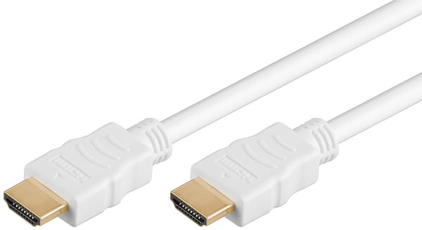 Goobay 61020 HDMI-kaapeli 2 m HDMI-tyyppi A (vakio) Valkoinen