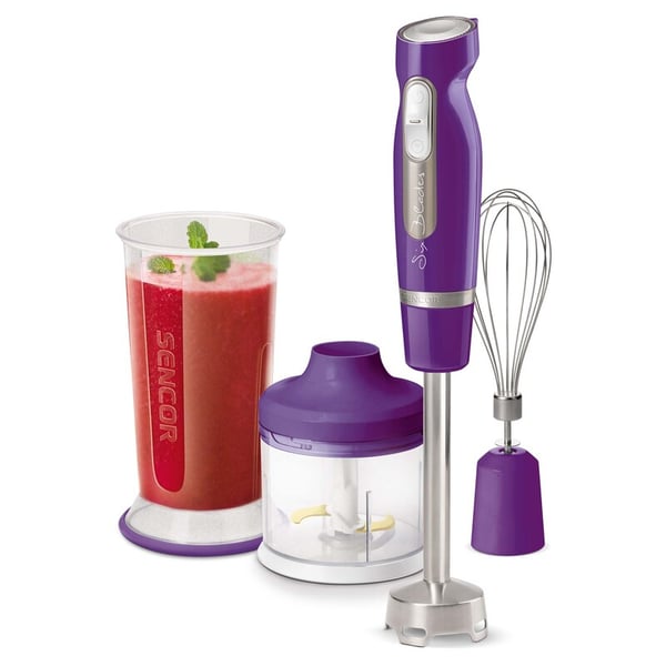 Sencor SHB 4465VT-EUE3 tehosekoitin Upotettava sekoitin 1000 W Violetti Sencor SHB 4465VT-EUE3 tehosekoitin Upotettava sekoitin 1000 W Violetti