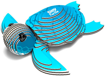 Miniatyrbillede 5 af 5: Eugy Turtle 3D puslespil 7 stk Dyr