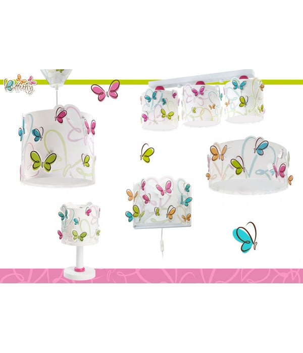 Miniatyrbild 3 av 4: Dalber Butterfly bordslampor E14 8 W LED G Multifärg