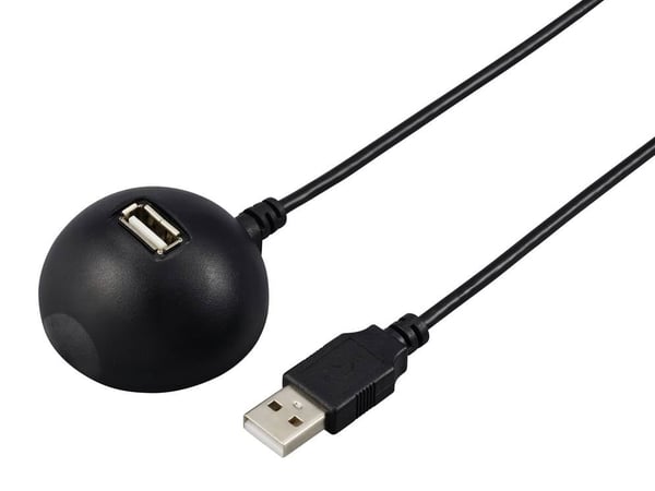 Renkforce RF-5720418 USB-kabel USB 2.0 1,5 m USB A 0,48 Gbit/sek. 2,5 W Sort