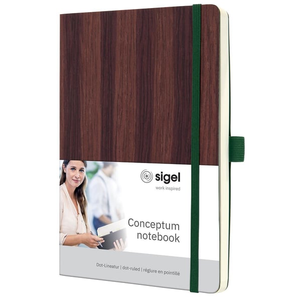 Sigel CO674 anteckningsböcker A5 194 ark Brun