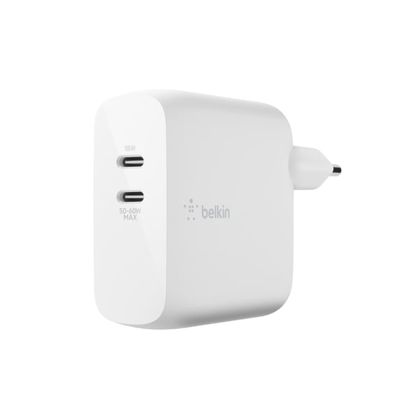 Miniatyrbillede 4 af 5: Belkin WCH003VFWH oplader til mobil enhed Universel Hvid Vekselstrøm Indendørs
