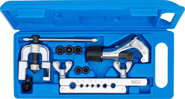 BGS technic Double Flaring Tool Kit with Pipe Cutter BGS technic Double Flaring Tool Kit with Pipe Cutter