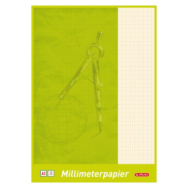 Herlitz 690305 anteckningsböcker A3 20 ark Multifärg