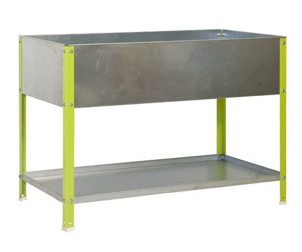 Simonrack G07100220290402 plantekasse Udendørs Boks potteplante Fritstående Grøn, Rustfrit stål