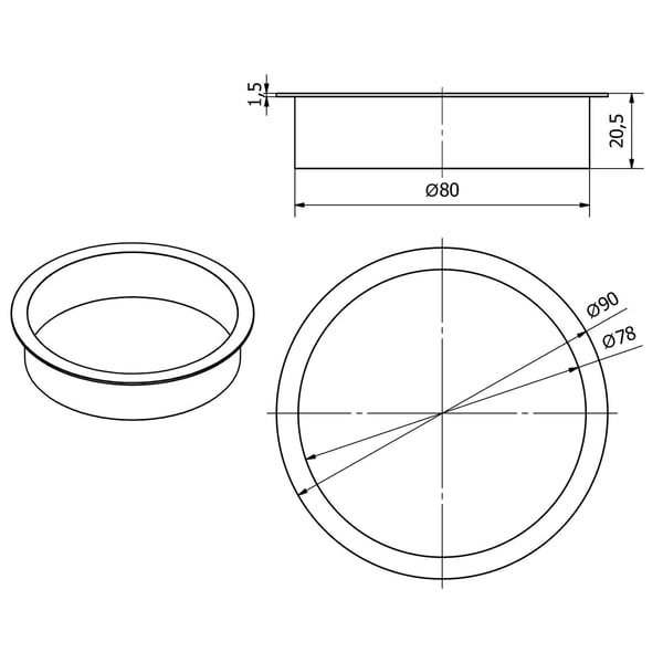 SOTECH 135283 kabelskive