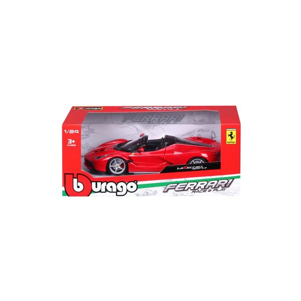 Miniatyrbillede 2 af 2: BBURAGO Laferrari Aperta Bil Formonterede 1:24