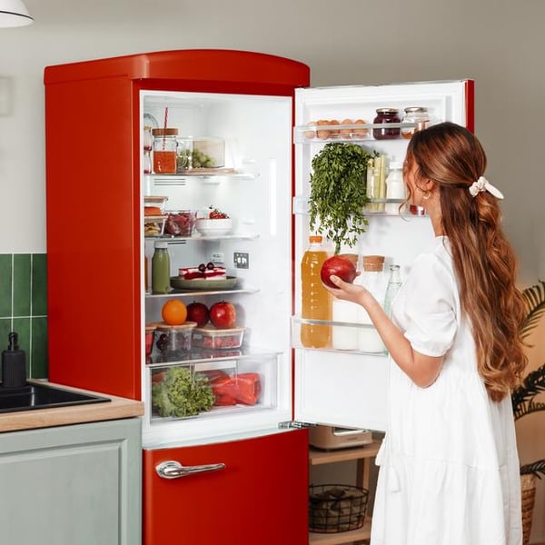 Cecotec Bolero CoolMarket Combi Origin 294+ Fritstående 294 L Rød