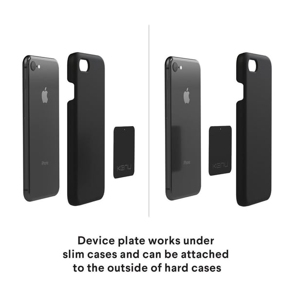 Kenu Airframe Magnetic Passiv holder Mobiltelefon/Smartphone Sort, Hvid