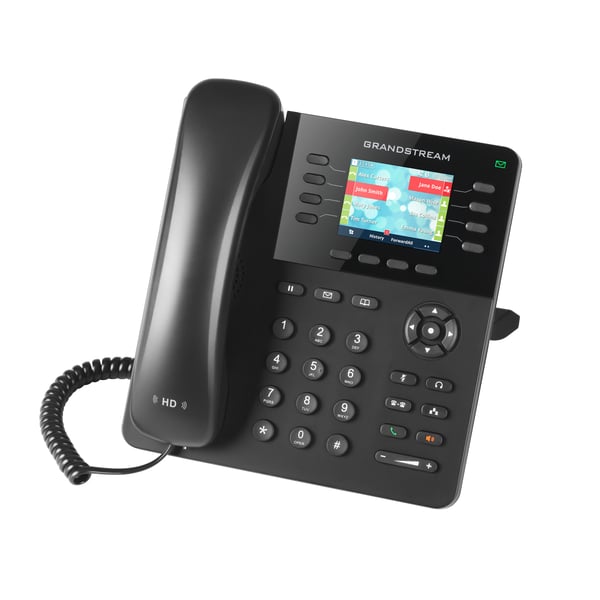 Miniatyrbild 2 av 4: Grandstream Networks GXP2135 IP-telefoner Svart 8 linjer TFT