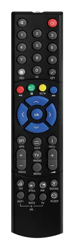 Megasat HD 935 Twin V4 Satellit Full HD Svart