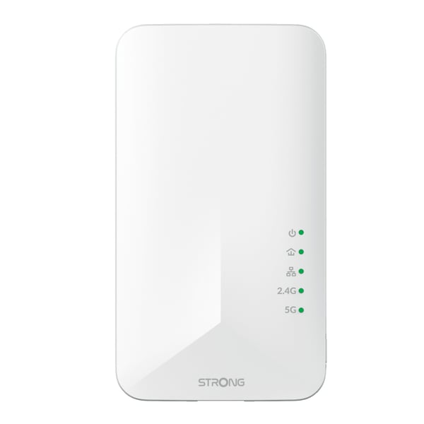 Miniatyrbild 7 av 7: Strong POWERL1000DUOWIFIEUV2 1000 Mbit/s Nätverksansluten (Ethernet) Wi-Fi Vit 2 styck